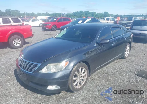 2007 Lexus Ls 460 L z USA, uszkodzony, nr VIN JTHGL46F375009134